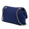 Chanel Medium Vertical Quilted Jersey Single Flap Secondhand