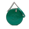 Secondhand Chanel Patent Round As Earth Satchel