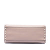 Valentino Grained Calfskin Rockstud Flip Lock Tote Secondhand