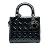 Dior Medium Patent Cannage Lady Dior Secondhand