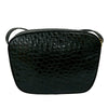 Ferragamo Croc Embossed Leather Vara Crossbody Secondhand
