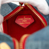 Louis Vuitton Monogram Denim Patchwork Beach Pouch Secondhand