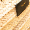 Celine Andre Butzer Large Raffia Classic Wanderer Embroidered Shopping Tote Secondhand