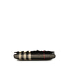 Burberry Exploded Check Wool Fringe Shoulder Bag Secondhand