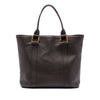 Gucci Grained Calfskin Bamboo Shopper Tote Secondhand