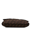 Secondhand Fendi Large Zucca Canvas Mia Flap Shoulder Bag