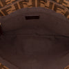 Secondhand Fendi Large Zucca Canvas Mia Flap Shoulder Bag