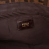 Secondhand Fendi Large Zucca Canvas Mia Flap Shoulder Bag