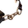 Secondhand Fendi Large Zucca Canvas Mia Flap Shoulder Bag