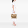 Secondhand Gucci Medium GG Canvas Bamboo Diana Tote