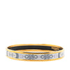 Secondhand Hermès Narrow Grand Apparat Enamel Bangle 62