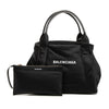 Balenciaga Nylon Navy Cabas Tote S Secondhand