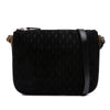 Saint Laurent Suede Allover Monogram Crossbody Secondhand