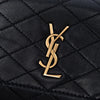 Saint Laurent Quilted Lambskin Monogram Gaby Phone Holder Crossbody Secondhand