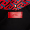 Versace Multicolor Coated Canvas La Greca Tote Secondhand