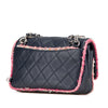 Chanel Quilted Lambskin and Tweed Elegant Trim Flap Secondhand