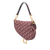 Dior Mini Oblique Canvas Saddle Bag Secondhand