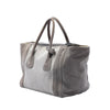 Prada Scamosciato and Canapa Twin Pocket Double Handle Satchel Secondhand