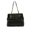 Secondhand Chanel Large Chevron Calfskin Surpique Tote