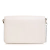 Prada Spazzolato Triangle Logo Plate Flap Chain Crossbody Secondhand