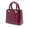 Dior Medium Patent Cannage Lady Dior Secondhand