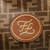 Fendi Zucca Coated Canvas Karligraphy Travel Bag Secondhand