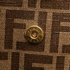 Fendi Zucca Coated Canvas Karligraphy Travel Bag Secondhand