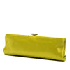 Chanel Satin Crystal Camellia Evening Frame Clutch Secondhand