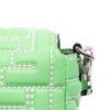 Fendi Zucca Embossed Stitched Leather Baguette Satchel Secondhand