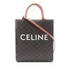 Celine Small Triomphe Coated Canvas Vertical Cabas Tote Secondhand