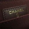 Chanel CC Quilted Caviar Zip Around Coin Purse Secondhand
