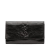 Yves Saint Laurent Textured Patent Belle de Jour Clutch Secondhand