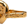 Chanel Gold Plated CC Medallion Chain Link Belt Secondhand