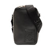 LOEWE Satin Calfskin Anagram Vertical Pocket Crossbody Secondhand