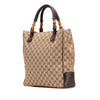 Gucci GG Canvas Bamboo Tote Secondhand