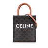 Celine Mini Triomphe Coated Canvas Vertical Cabas Satchel Secondhand