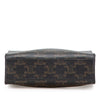 Celine Mini Triomphe Coated Canvas Vertical Cabas Satchel Secondhand