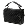 Valentino Large Crinkled Nappa Rockstud Spike Satchel Secondhand