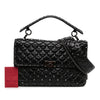 Valentino Large Crinkled Nappa Rockstud Spike Satchel Secondhand