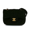 Chanel Mini Quilted Velvet Double Frame Flap Secondhand