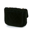 Chanel Mini Quilted Velvet Double Frame Flap Secondhand