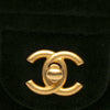 Secondhand Chanel Mini Quilted Velvet Double Frame Flap