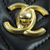 Chanel Medium CC Chevron Lambskin Chain Top Handle Flap Secondhand