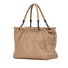 Bottega Veneta Intrecciato Trimmed Calfskin Handbag Secondhand