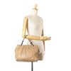 Bottega Veneta Intrecciato Trimmed Calfskin Handbag Secondhand
