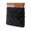 Bottega Veneta Lambskin Maxi Intrecciato The Snap Clutch Secondhand