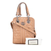 Secondhand Gucci Mini GG Marmont Matelasse Leather Aria Satchel