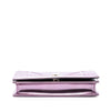 Secondhand Dior Metallic Patent Microcannage Diorama Wallet on Chain