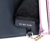 Secondhand Dior Metallic Patent Microcannage Diorama Wallet on Chain
