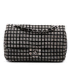 Secondhand Chanel Medium Classic Ribbon Tweed Double Flap